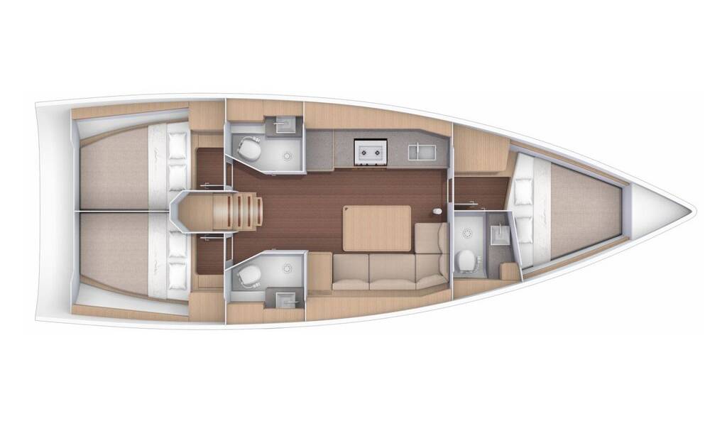 Sailing yacht Dufour 390 Alma Libre IX