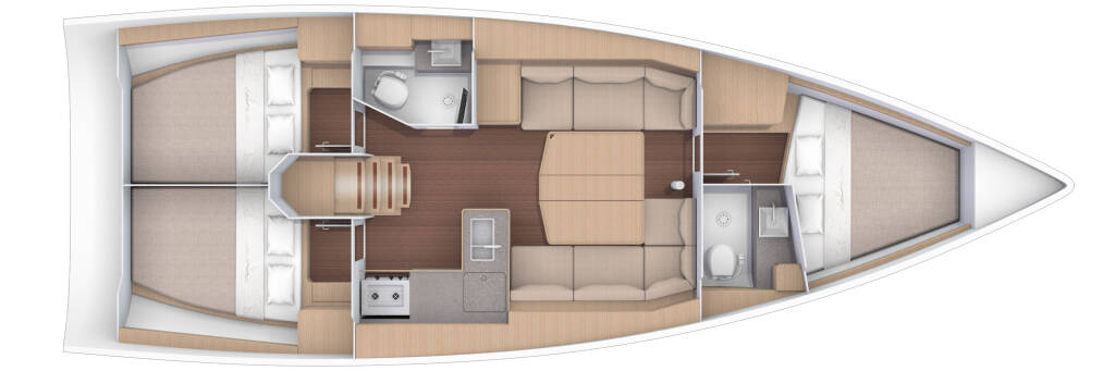 Segelyachten Dufour 390 Rubens