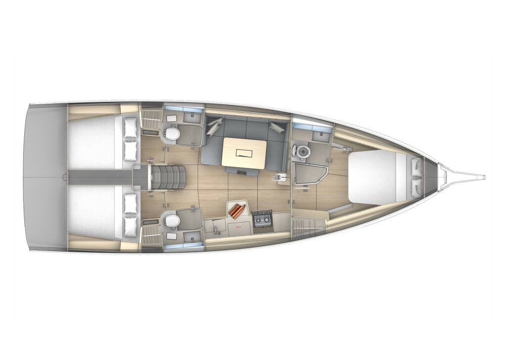 Sailing yacht Dufour 41 Blue Dream 2