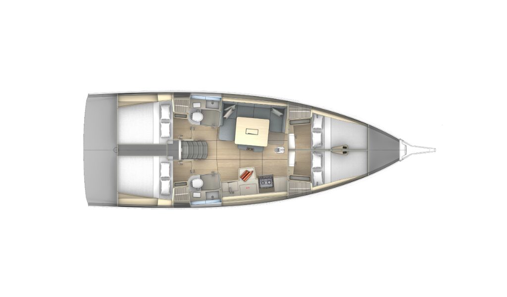 Sailing yacht Dufour 41 Wild Rose