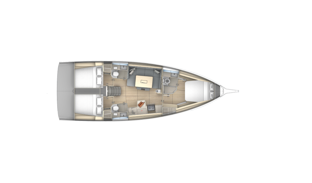 Sailing yacht Dufour 41 No Name