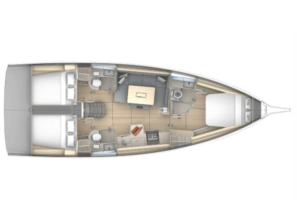 Segelyachten Dufour 41 Celini