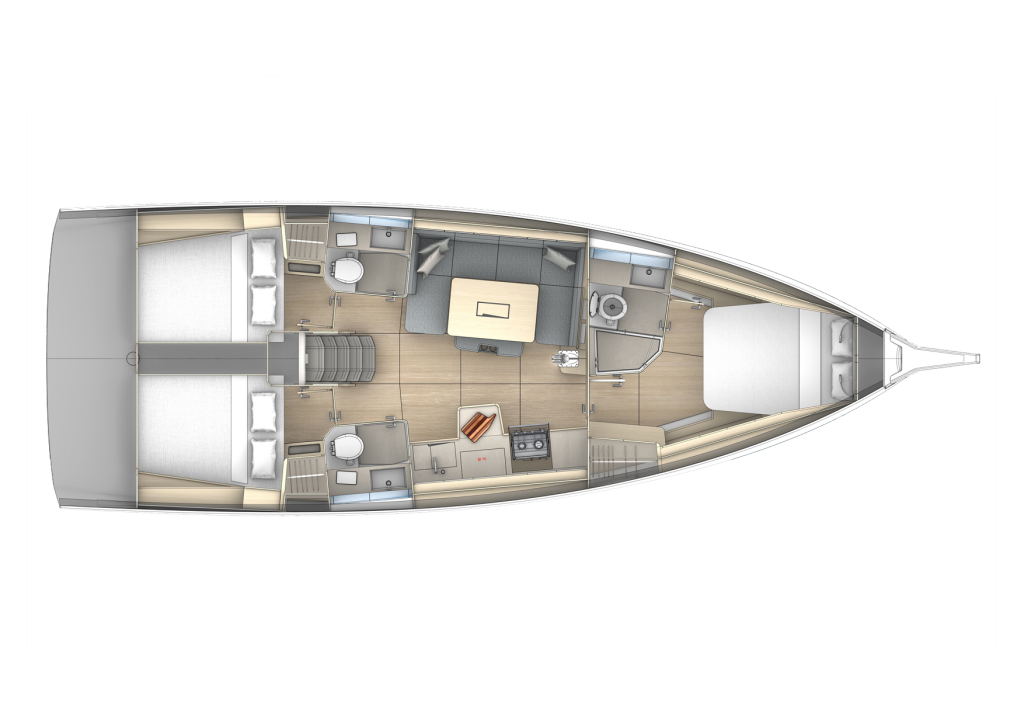 Sailing yacht Dufour 41 No Name