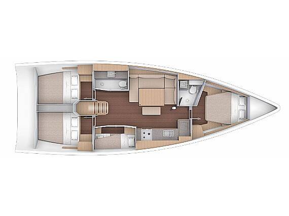 Segelyachten Dufour 430 GL Nikolas-Aegeas
