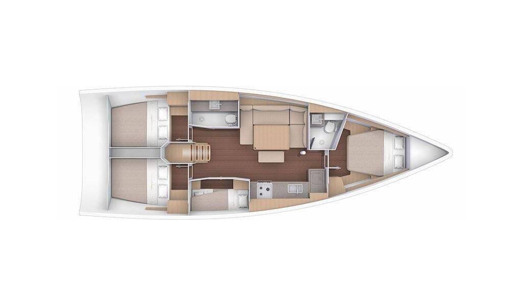 Segelyachten Dufour 430 GL Magdalena