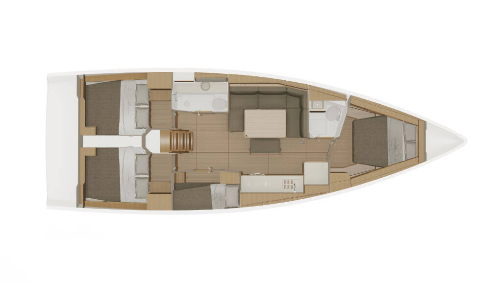 Sailing yacht Dufour 430 GL Thor