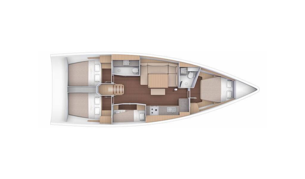 Segelyachten Dufour 430 GL Isabella
