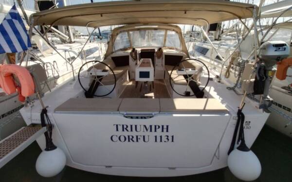 Dufour 430 Triumph Corfu, Gouvia Marina