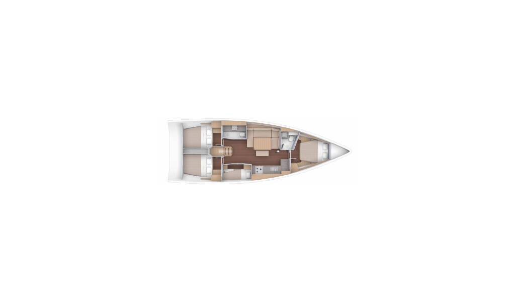 Sailing yacht Dufour 430 CLASS