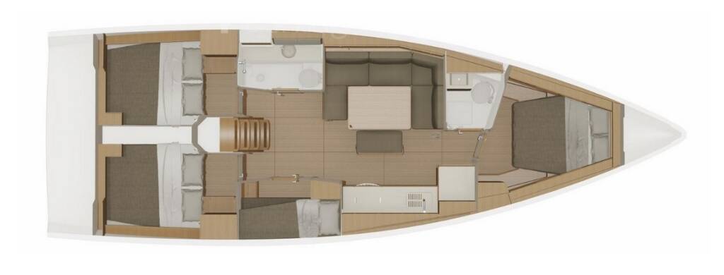 Sailing yacht Dufour 430 Billywig