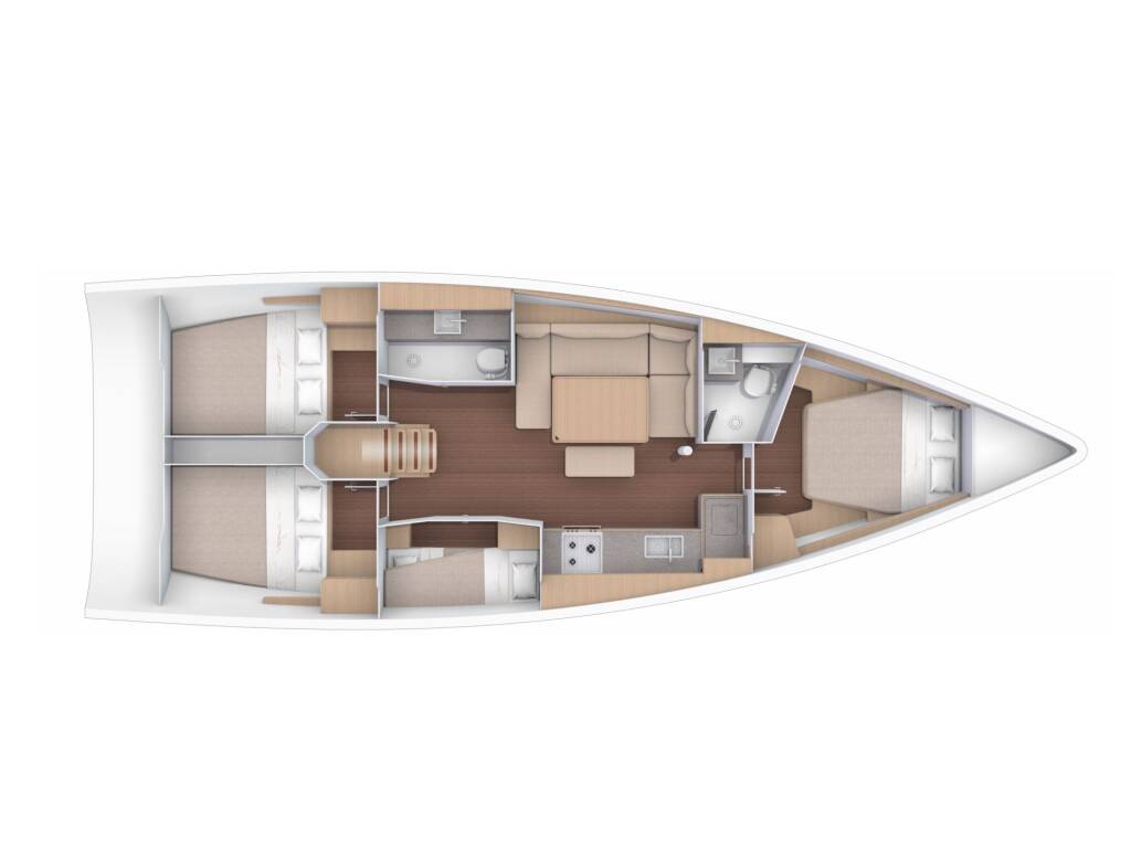 Sailing yacht Dufour 430 Thymus