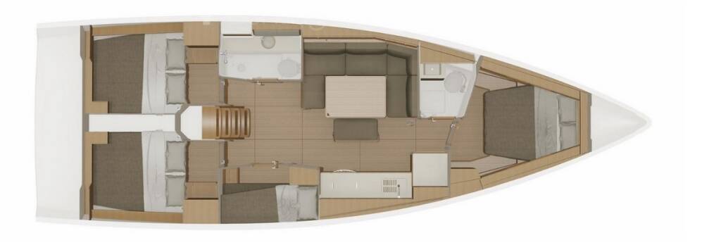 Sailing yacht Dufour 430 Hermione