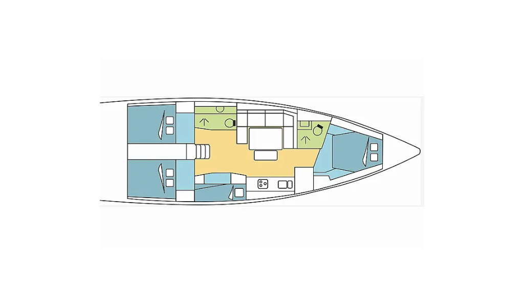 Sailing yacht Dufour 430 Ocean Whisper