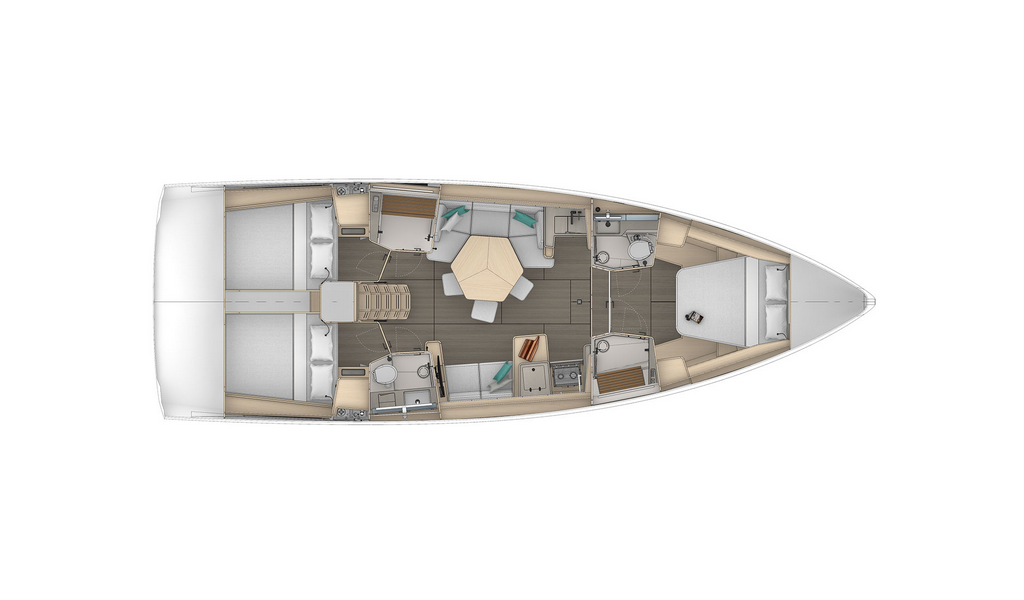 Segelyachten Dufour 44 Vera