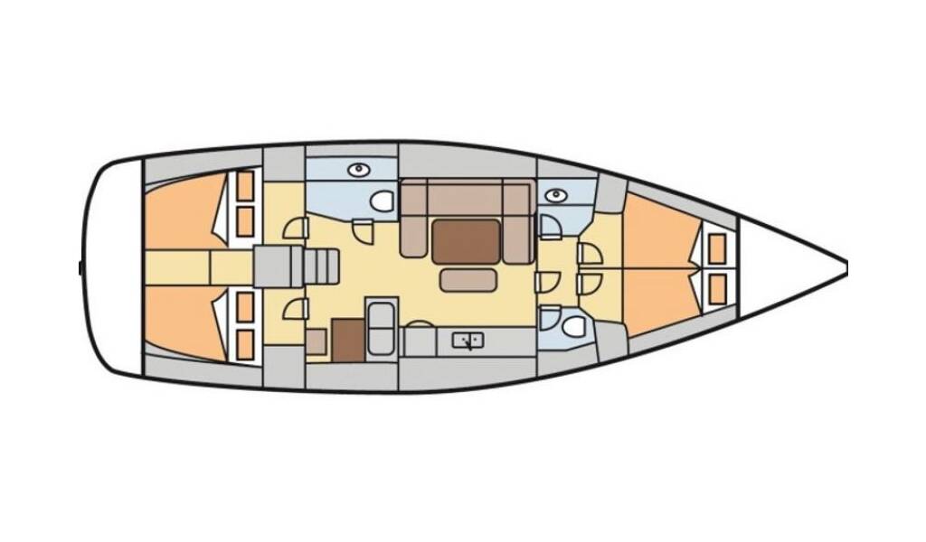 Sailing yacht Dufour 450 GL Grace