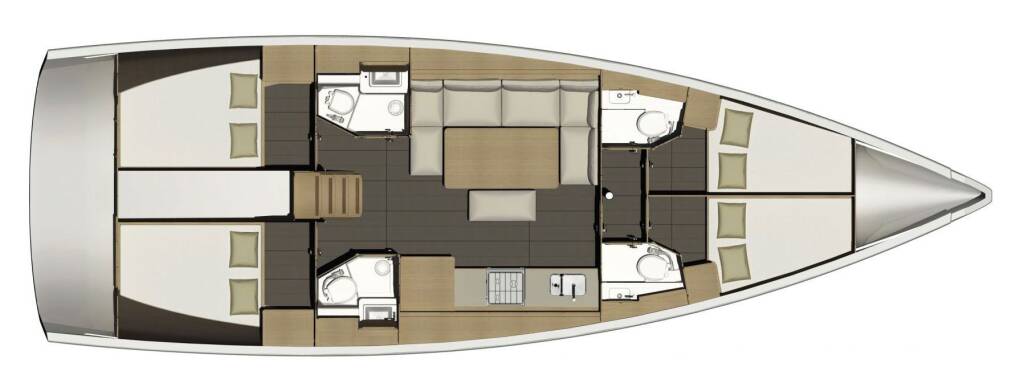 Sailing yacht Dufour 460 GL 