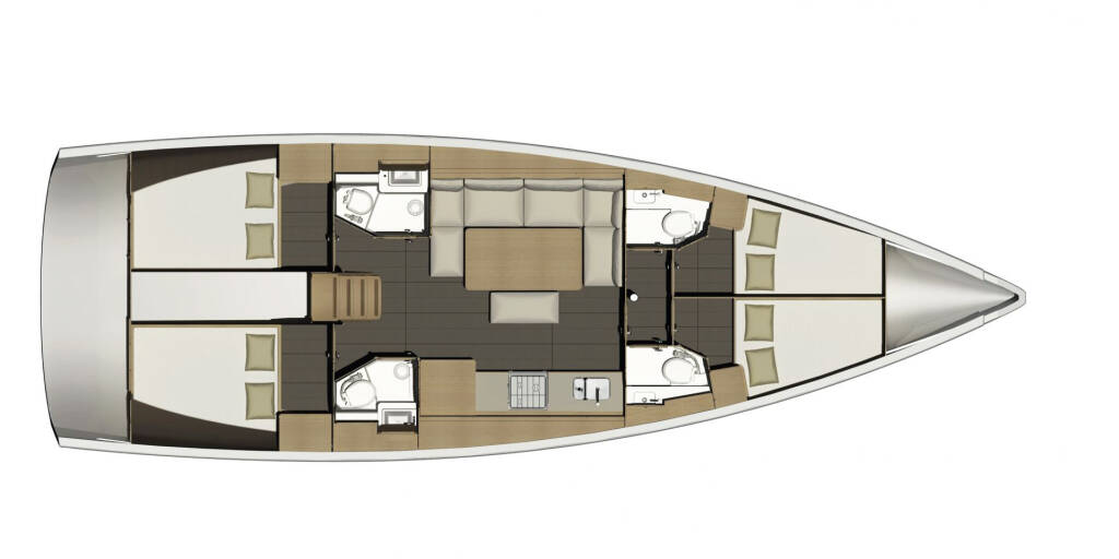 Sailing yacht Dufour 460 GL Familia