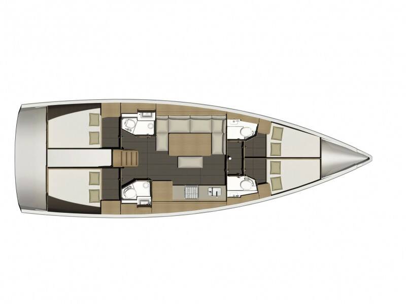 Sailing yacht Dufour 460 GL Eva