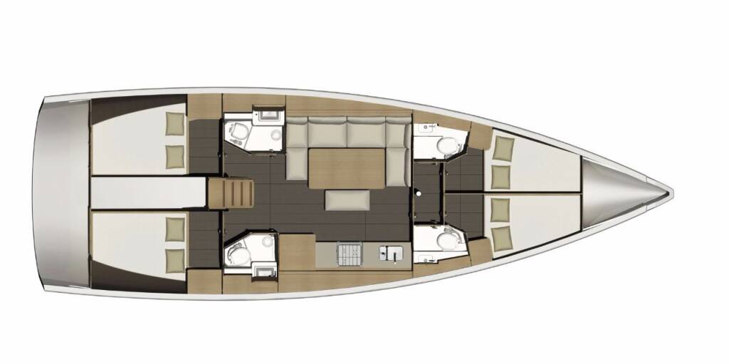 Sailing yacht Dufour 460 GL Pinacolada
