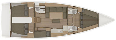 Sailing yacht Dufour 460 GL ECONOMY