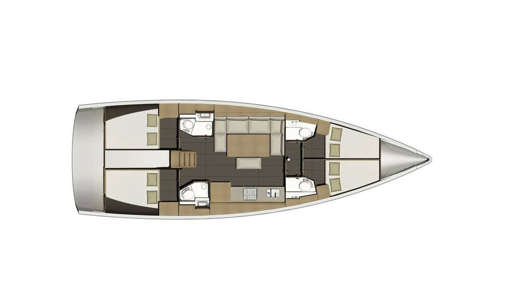 Sailing yacht Dufour 460 GL Vaiana
