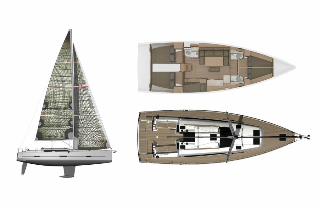 Sailing yacht Dufour 460 GL Tango I