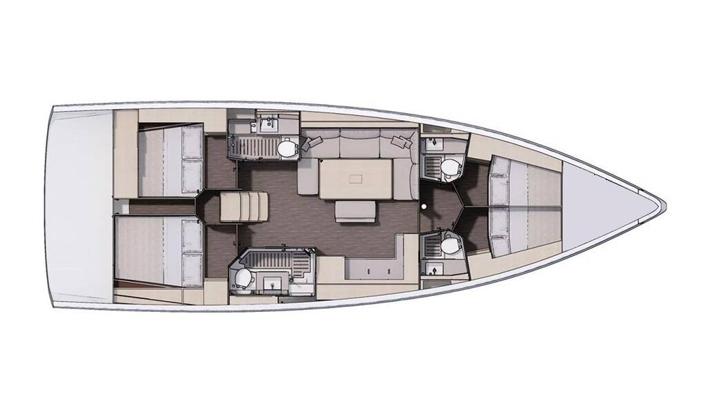 Sailing yacht Dufour 470 performance Easy Eleven