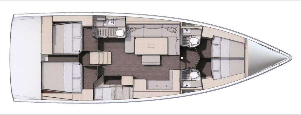 Segelyachten Dufour 470 Shooting Star