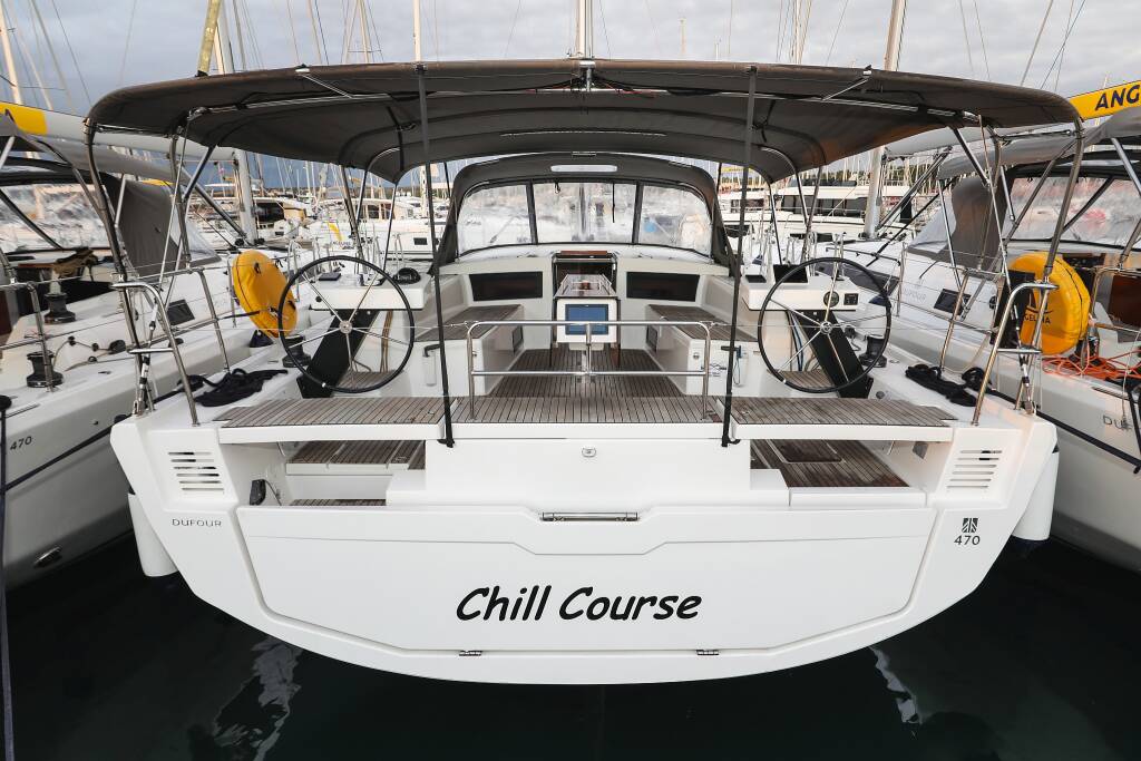 Sailing yacht Dufour 470 Chill Course