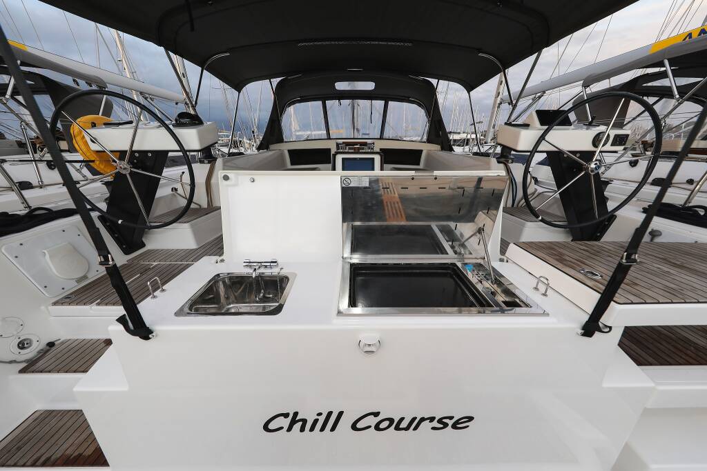 Sailing yacht Dufour 470 Chill Course