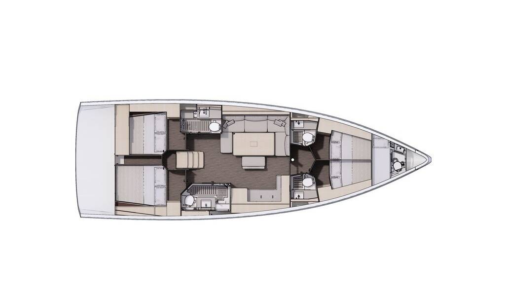 Segelyachten Dufour 470 Blue Mermaid