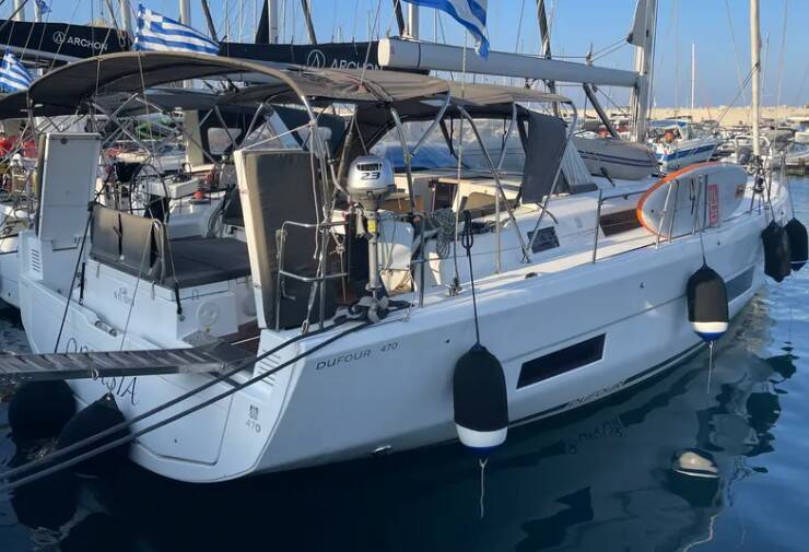 Sailing yacht Dufour 470 Optasia