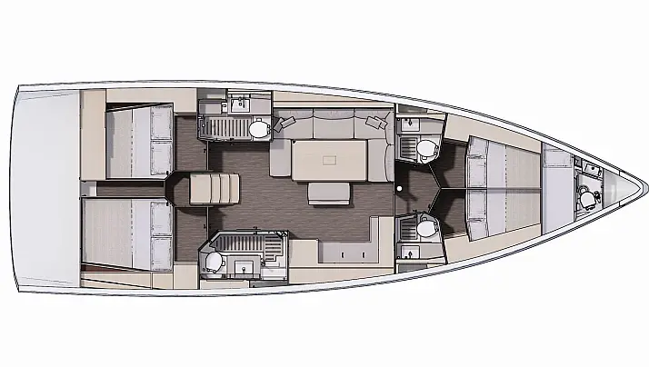 Segelyachten Dufour 470 Emphasis