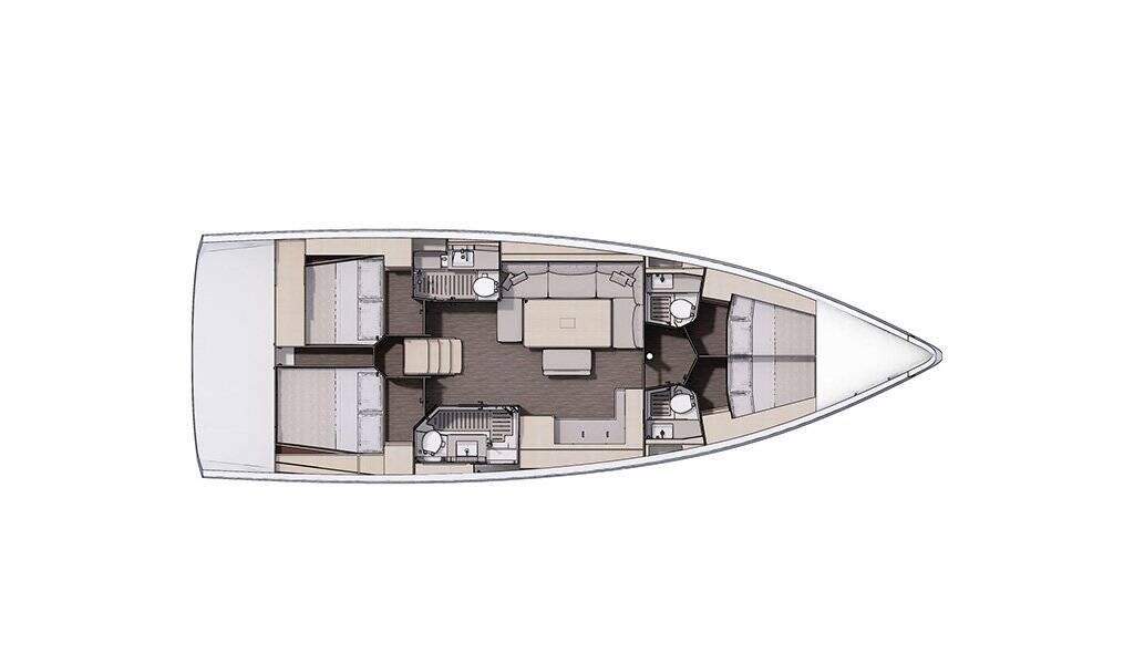 Segelyachten Dufour 470 Ljubov