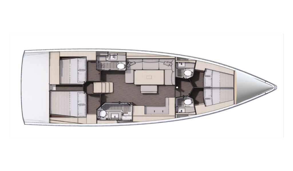 Sailing yacht Dufour 470 First Secret