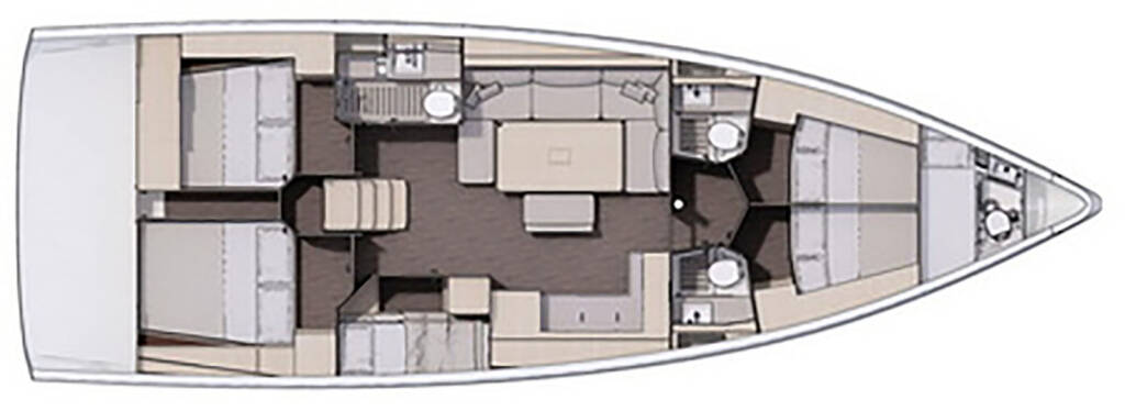 Sailing yacht Dufour 470 PRESTIGE