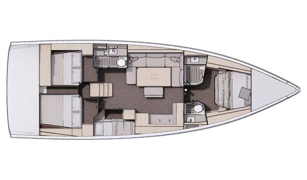 Segelyachten Dufour 470 Bellatrix
