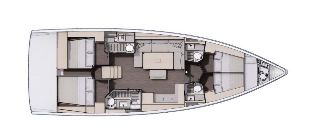 Sailing yacht Dufour 470 Marco Polo