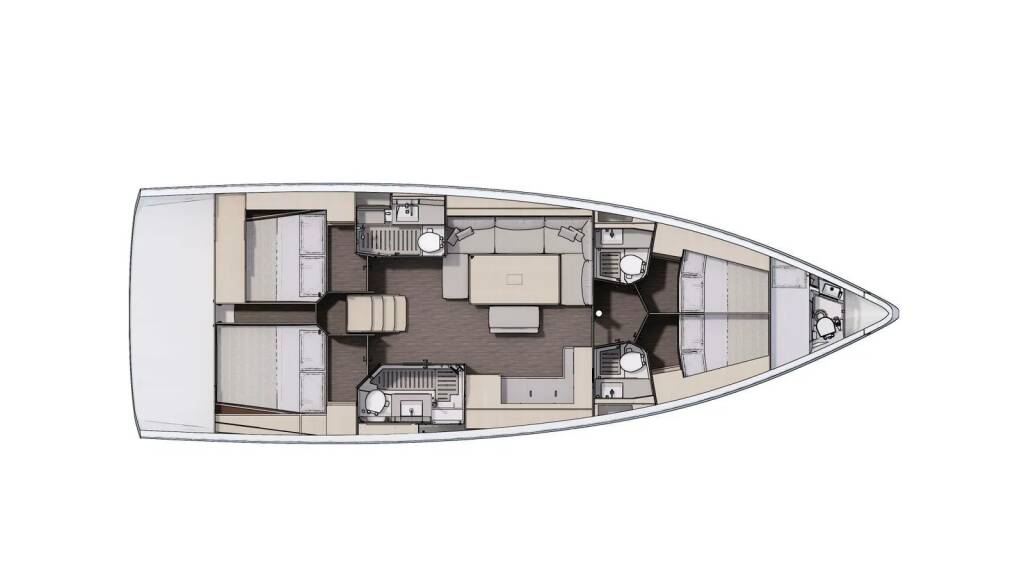Sailing yacht Dufour 470 Soft Touch