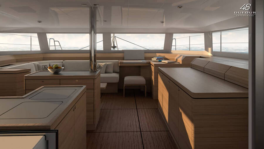 Katamaran Dufour 48 Catamaran My Blue Heaven