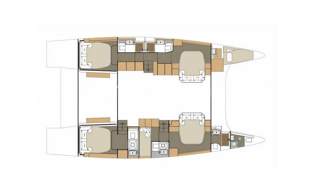 Catamaran Dufour 48 Catamaran Delphinus