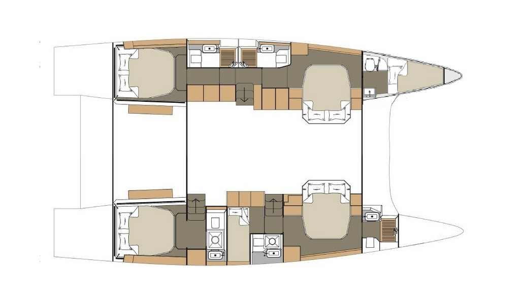 Katamaran Dufour 48 Catamaran Cat