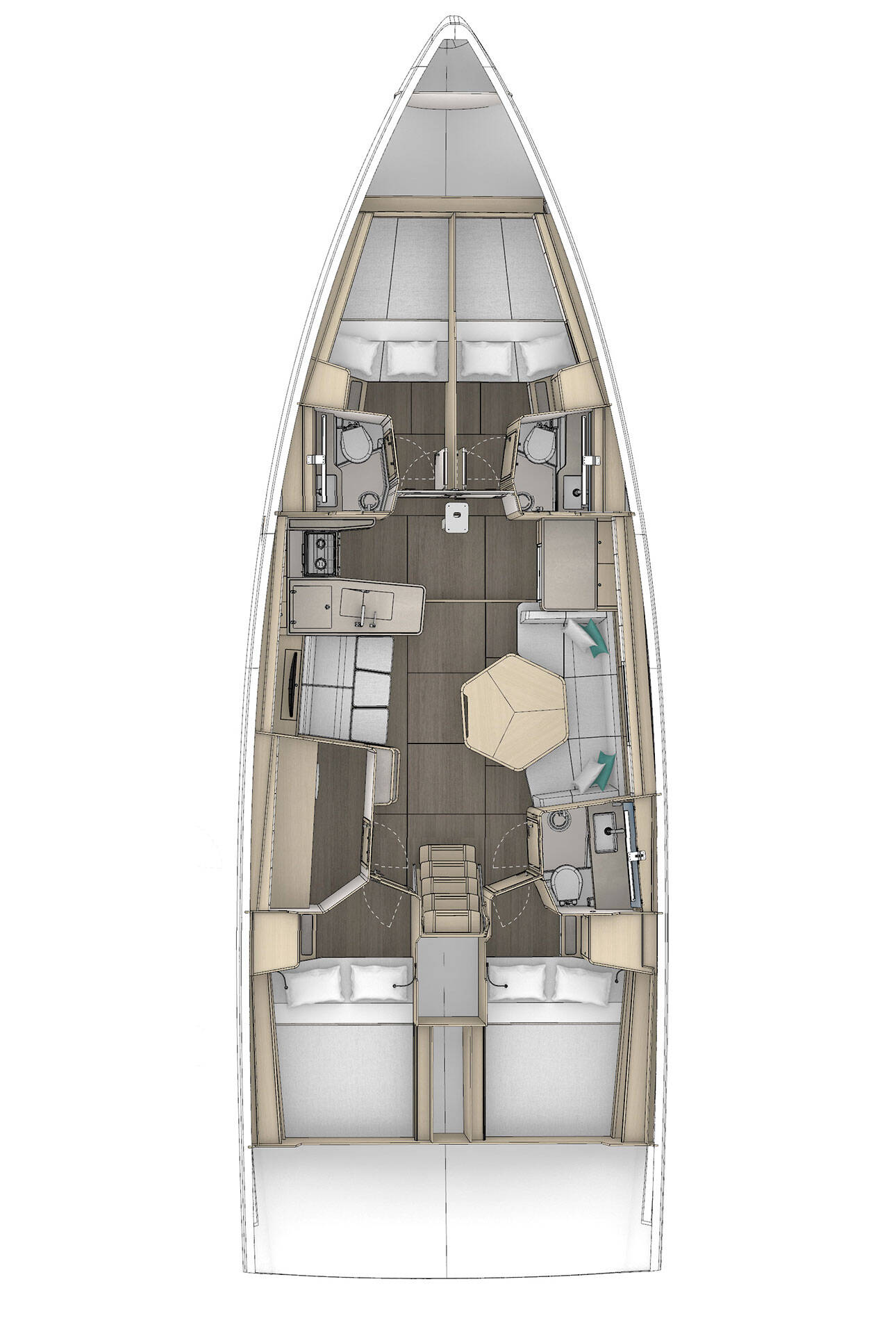 Sailing yacht Dufour 48 New 2026