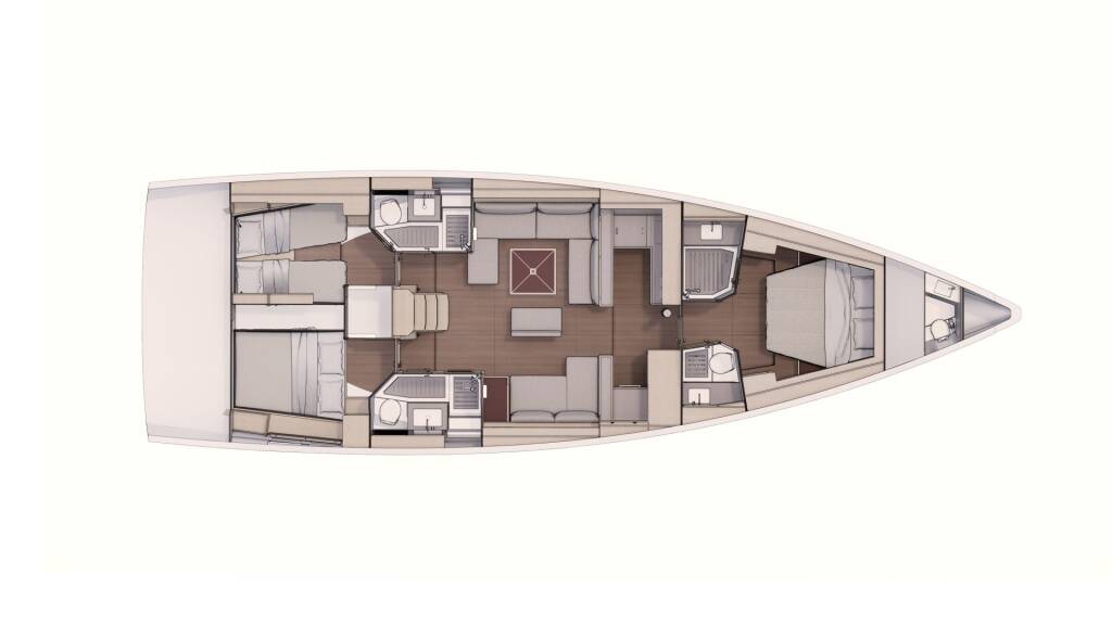 Segelyachten Dufour 530 Dimpa