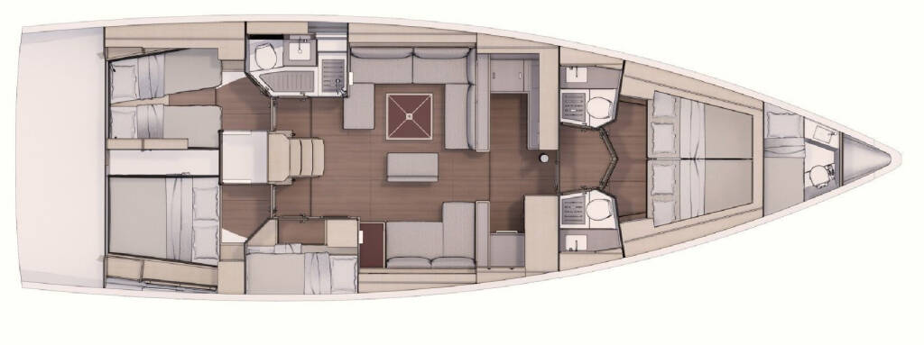 Segelyachten Dufour 530 Suzie Q