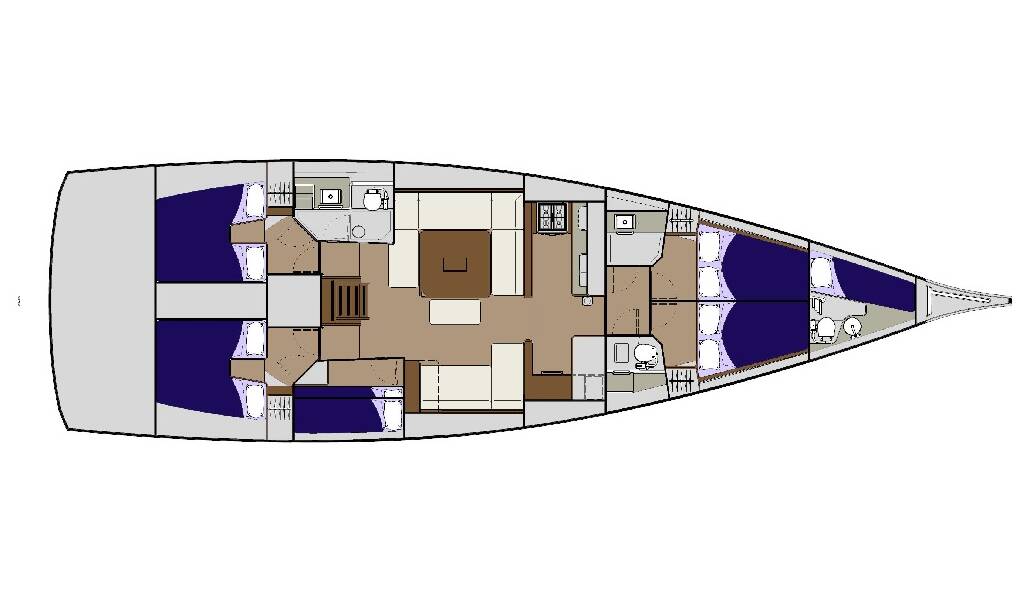 Segelyachten Dufour 56 Exclusive Barmaley