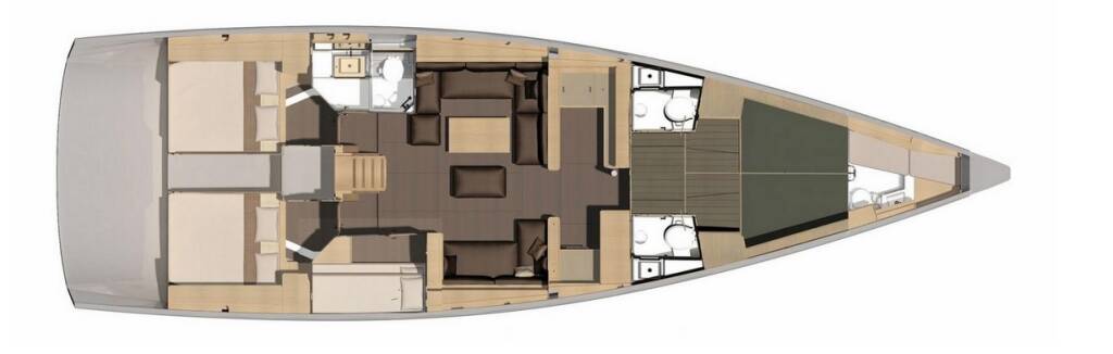 Segelyachten Dufour 56 Exclusive Silente