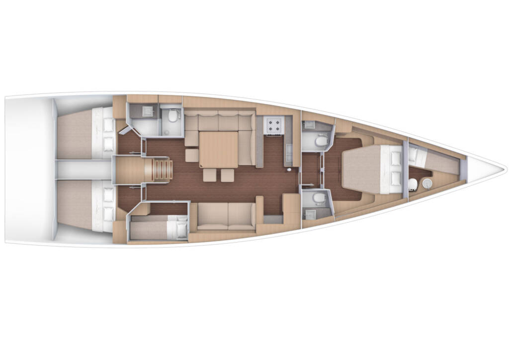 Sailing yacht Dufour 56 Exclusive Friska