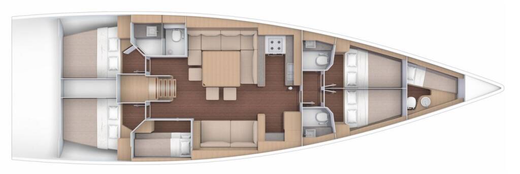 Segelyachten Dufour 56 Exclusive Albus