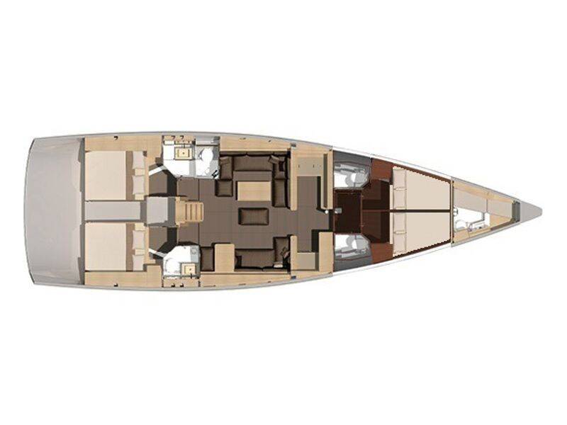 Sailing yacht Dufour 560 GL Petrovich